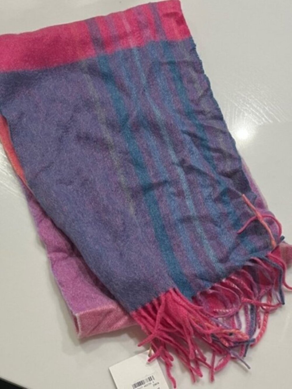 NWT Edinburgh Elegant Multicolor Women's Scarf 100% Cashmere